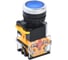 Кнопка IEK D8-11 d=22мм 1NO+1NC синяя BBT30-11-3-22-K07 1