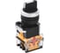 Переключатель IEK D8-11X22 2 положения 1NO+1NC черный BSW30-11X22-3-24-2-K02 1