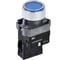 Кнопка IEK LA167-BWF3671 d=22мм RC 1NO с подсветкой, синяя BBT20-BWF3671-1-12-67-K07 1