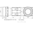 Кнопка Emas влагозащищенная (1НО), жёлтый цвет, серия KB (240В AC, 4А), IP65 KB34RS 2