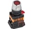 Кнопка GENERICA ABLF-22 красный d22мм неон/240В NO+NC BBT10-ABLF-K04 1