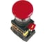Кнопка GENERICA AEAL-22 Грибок фикс. красный 240В NO+NC BBG60-AEAL-K04 1