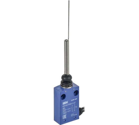 Выключатель концевой IEK C6N-169 гибкий пружинный стержень IP67 KKV12-P169-1-67