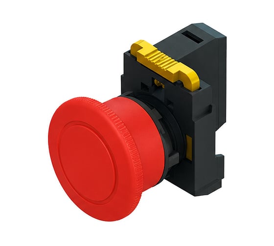 Кнопка EKF SB-34 грибовидная 1NO+1NC синяя SB-3411-B