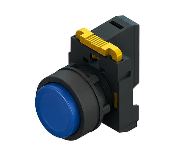 Кнопка выпирающая EKF SB-25 без фиксации 1NO+1NС белая IP65 SB-2511-W