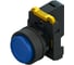 Кнопка выпирающая EKF SB-25 без фиксации 1NO+1NС белая IP65 SB-2511-W 1