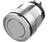 Кнопка SUPU TS6A плоская, без фиксации, символ круг, 1НЗ, синяя TS6A100-0AM40-R01/P02 1