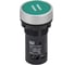 Кнопка IEK IP65 с маркировкой II моноблок 2NO зеленая MASTER MI-BT70-II-4-22-K06 1