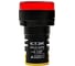 Лампа ETEK EKLD-22DS-R-220 красная 220VAC, D22, 10 шт 17590 1
