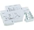 Лампа компактная ETEK EKSL3M-RGY-230 К/Ж/З на DIN-рейку 220VAC, 24 шт 17610 2