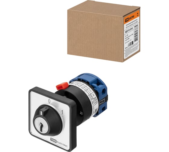 Кулачковый переключатель TDM ELECTRIC КПУ11К-10/0103 (0-1 2р) SQ0715-0145