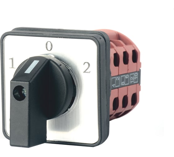 Переключатель кулачковый HLT ПК-1-43 10А 3P 1-0-2 IP65 085-21-117