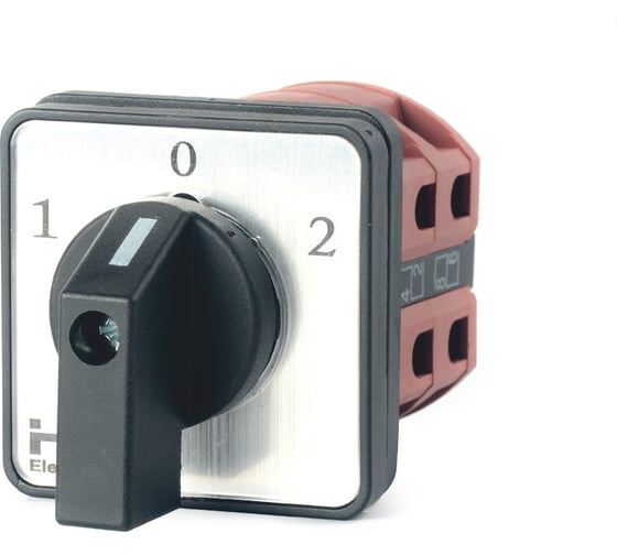 Переключатель кулачковый HLT ПК-1-42 25А 2P 1-0-2 IP65 085-21-116