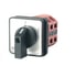 Переключатель кулачковый HLT ПК-1-52 25А 2P 1-2 IP65 085-21-124 1