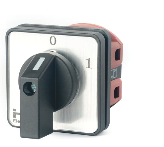 Переключатель кулачковый HLT ПК-1-12 25А 2P 0-1 IP65 085-21-076