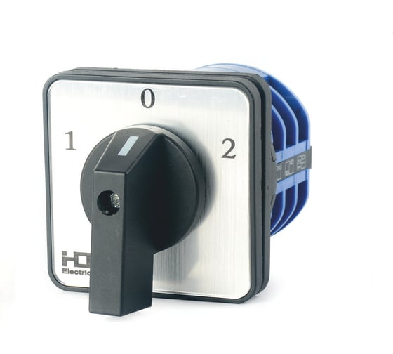Переключатель кулачковый HLT ПК-1-43 32А 3P 1-0-2 IP65 085-21-119