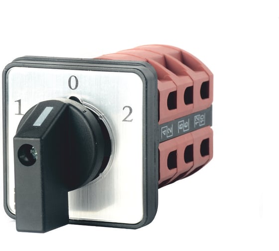 Переключатель кулачковый HLT ПК-1-23 25А 3P 1-0-2 IP65 085-21-101