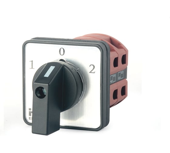Переключатель кулачковый HLT ПК-1-22 25А 2P 1-0-2 IP65 085-21-097