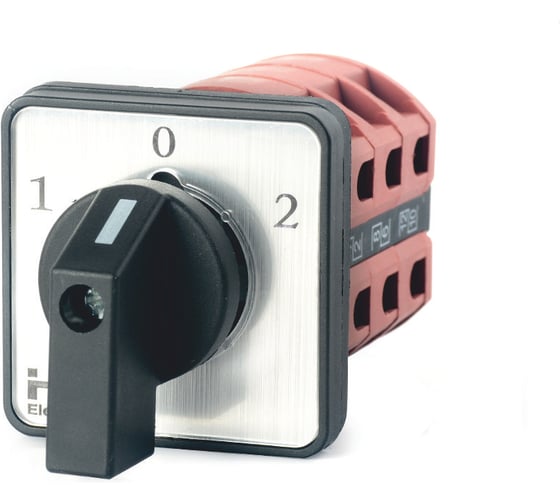 Переключатель кулачковый HLT ПК-1-43 25А 3P 1-0-2 IP65 085-21-118