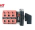 Переключатель кулачковый HLT ПК-1-43 25А 3P 1-0-2 IP65 085-21-118 4