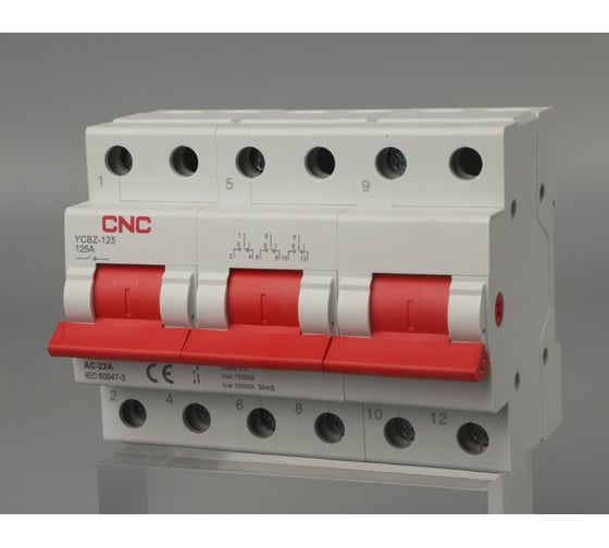 Модульный переключатель нагрузки CNC YCBZ-125 3P 63A A050047