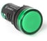 Индикатор PLASTIM AC/DC 220 В, зеленый PB0-LS22-220G 1