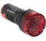 Сигнализатор светозвуковой PLASTIM AC/DC 24 В, красный PB0-LB22-24R 1