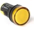 Индикатор PLASTIM AC/DC 220 В, желтый PB0-LS22-220Y 1