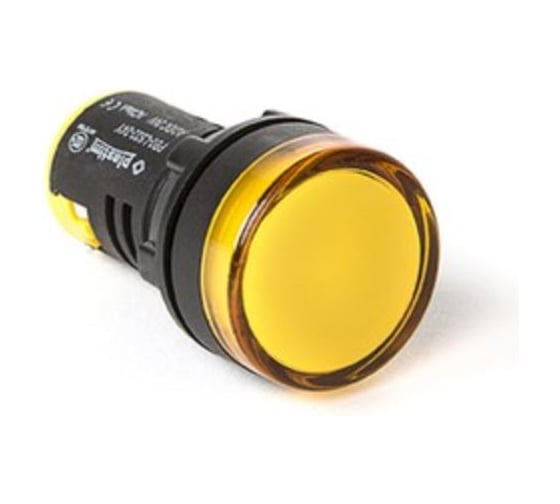 Индикатор PLASTIM AC/DC 24 В, желтый PB0-LS22-24Y