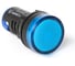 Индикатор PLASTIM AC/DC 220 В, синий PB0-LS22-220B 1