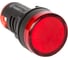Индикатор PLASTIM AC/DC 24 В, красный PB0-LS22-24R 1