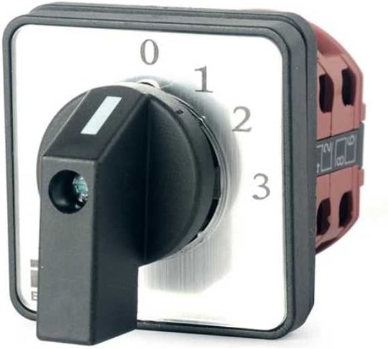 Переключатель кулачковый HLT ПК-1-121 10А 1P 0-1-2-3 IP65 085-21-073