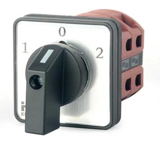 Переключатель кулачковый HLT ПК-1-22 10А 2P 1-0-2 IP65 085-21-095