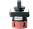 Переключатель кулачковый HLT ПК-1-31 25А 1P 1-2 IP65 085-21-112 2