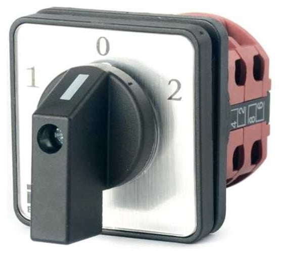 Переключатель кулачковый HLT ПК-1-42 10А 2P 1-0-2 IP65 085-21-115