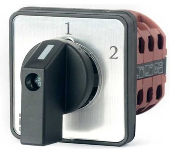 Переключатель кулачковый HLT ПК-1-53 10А 3P 1-2 IP65 085-21-125