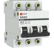 Выключатель нагрузки EKF 3P 32А ВН-29 Basic SL29-3-32-bas