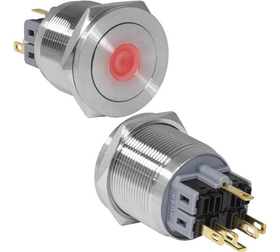 Кнопка антивандальная RUICHI GQ25PF-11ZD/R/N on-off+off-on 117158 117158