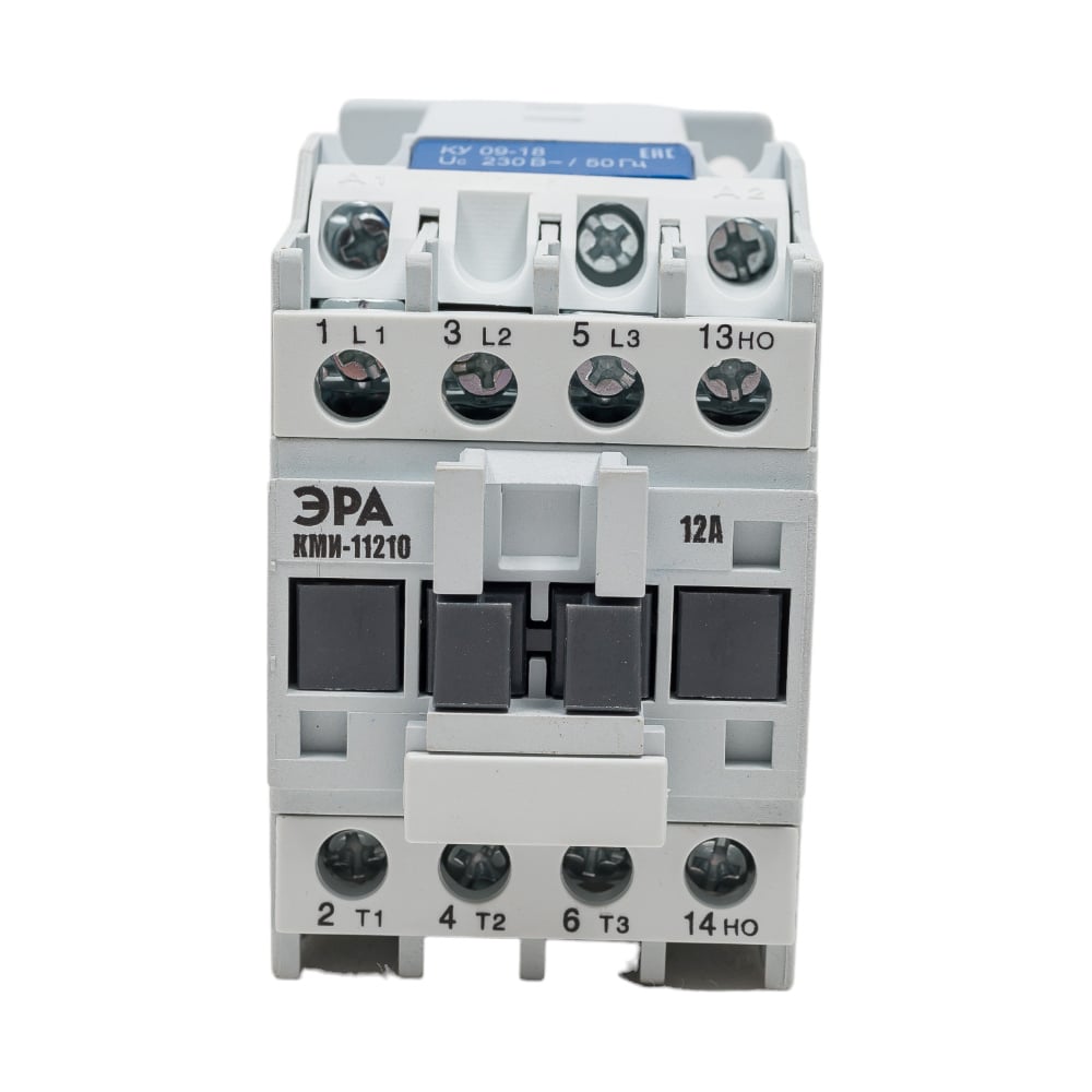 Контактор ЭРА PRO KKM11-012-230-10-E КМИ-11210 12А 230В/АС3 1НО ...