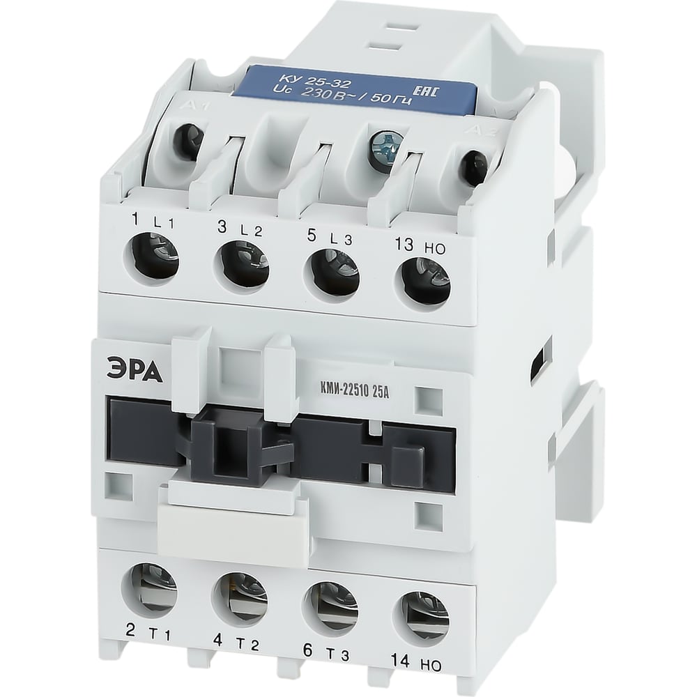 Контактор ЭРА PRO KKM21-025-230-10-E КМИ-22510 25А 230В/АС3 1НО ...