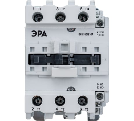 Контактор ЭРА PRO KKM31-050-400-11-E КМИ-35012 50А 400В/АС3 1НО, 1НЗ, Б0050447