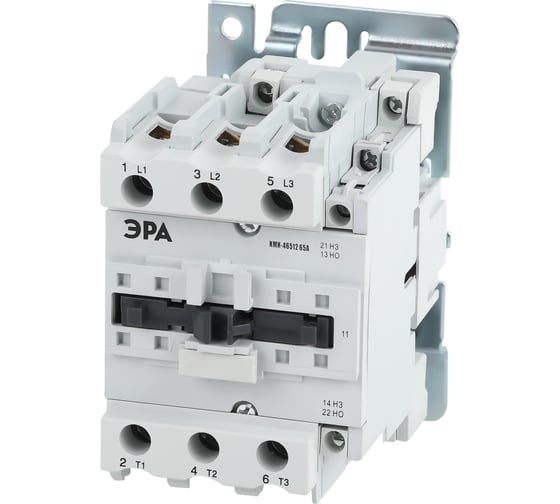 Контактор ЭРА PRO KKM41-065-400-11-E КМИ-46512 65А 400В/АС3 1НО, 1НЗ, Б0050449 1