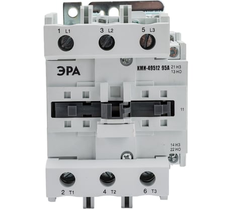 Контактор ЭРА PRO KKM41-095-230-11-E КМИ-49512 95А 230В/АС3 1НО, 1НЗ, Б0050452