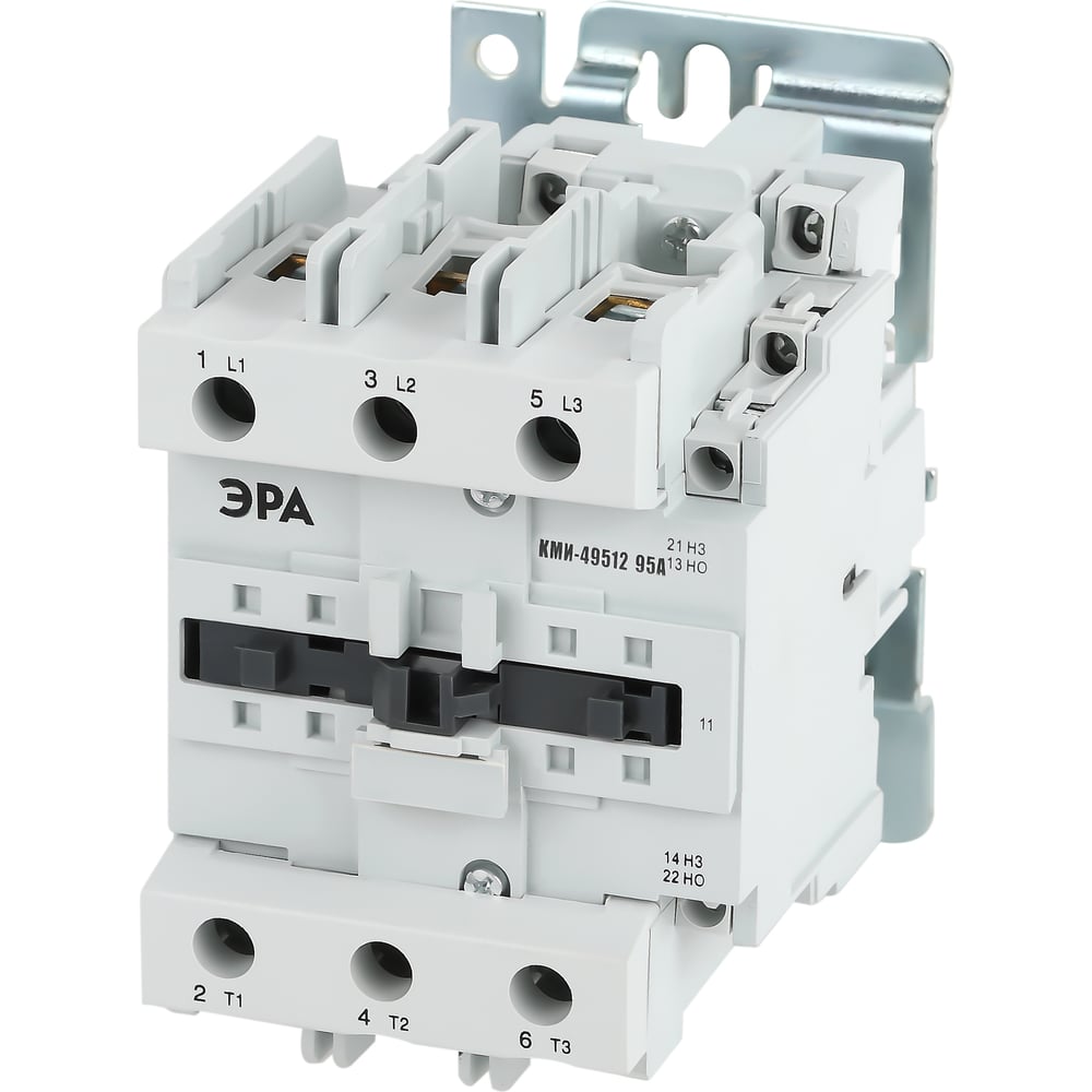 Контактор ЭРА PRO KKM41-095-400-11-E КМИ-49512 95А 400В/АС3 1НО, 1НЗ ...