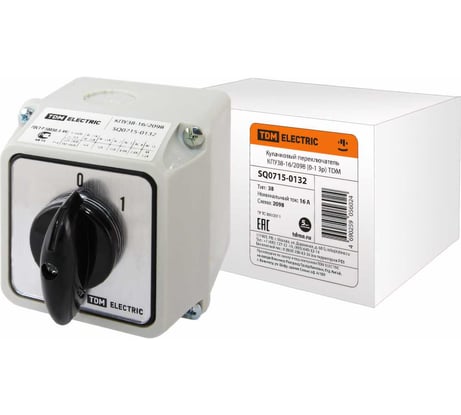 Выключатель TDM ELECTRIC КПУ38-16/2098 0-1 3р SQ0715-0132