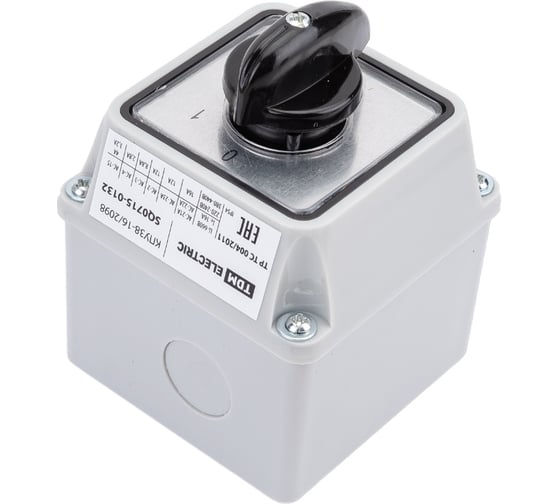 Выключатель TDM ELECTRIC КПУ38-16/2098 0-1 3р SQ0715-0132