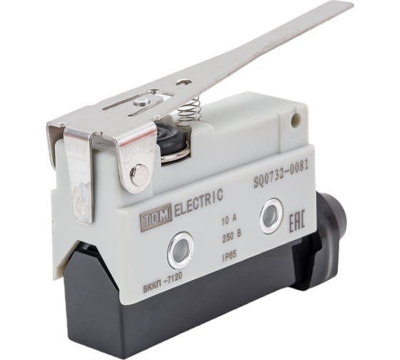 Концевой выключатель TDM ВККП-7120 10А 1з+1р IP65 SQ0732-0081