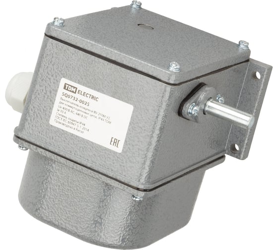 Концевой выключатель TDM ELECTRIC ВУ-250М У2, две коммутационные цепи, IP44 SQ0732-0025
