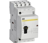 Модульный контактор с ручным управлением IEK КМ20-22МР AC KARAT MKK12-20-22