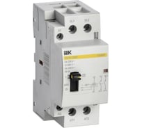 Модульный контактор с ручным управлением IEK КМ63-20МР AC KARAT MKK12-63-20